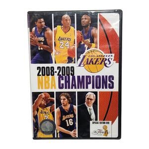 Los Angeles Lakers 2008-2009 NBA Champions Special Edition DVD Brand New